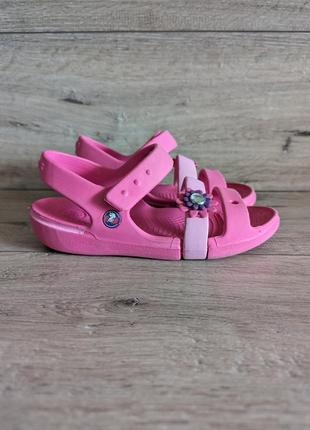 Босоножки б/у крокс crocs с 12 29 р 18.5 см