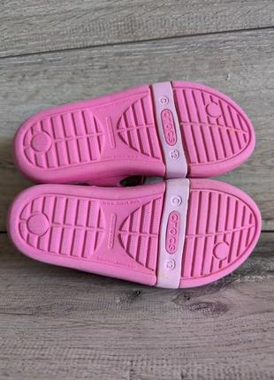 Босоножки б/у крокс crocs с 12 29 р 18.5 см6 фото