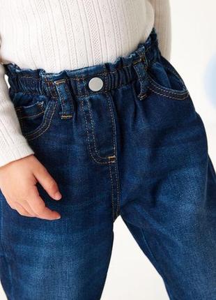 Mom джинсы на девушек 3мест-7роков💣4 фото