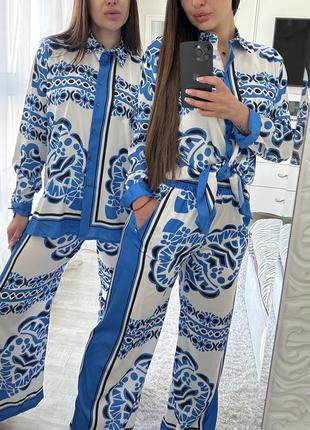 Костюм в стиле zara