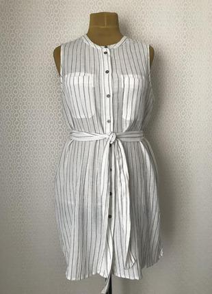 Стильное легкое платье - халат / длинная блуза от fit face, размер 16/44, укр 50-52-542 фото