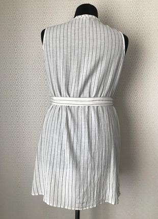 Стильное легкое платье - халат / длинная блуза от fit face, размер 16/44, укр 50-52-545 фото
