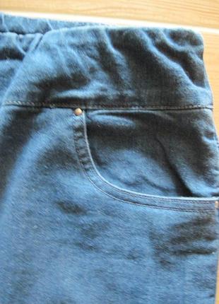 Новые стрейч. джинсы "free jeans" р. 52-54 пояс- резинка5 фото