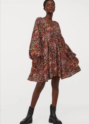 Вискозное платье hm