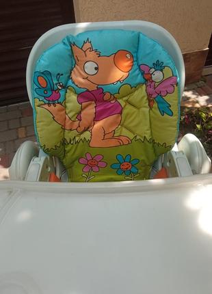 Продам детский стульчик для кормления chicco poli