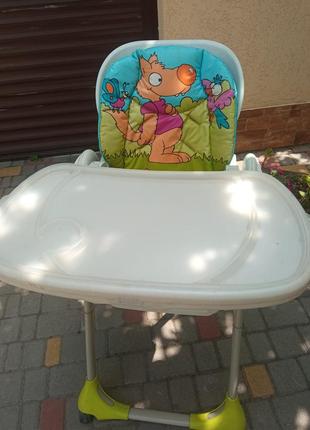 Продам детский стульчик для кормления chicco poli