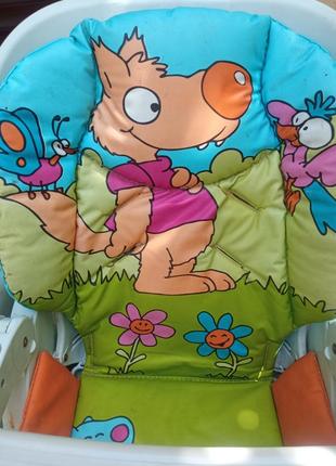 Продам детский стульчик для кормления chicco poli
