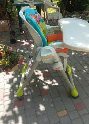 Продам детский стульчик для кормления chicco poli