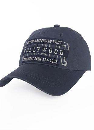 Стильна чоловіча кепка hollywood, синій1 фото