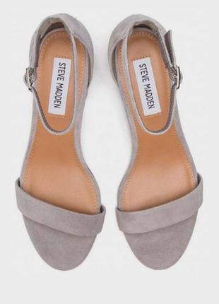 Женские босоножки steve madden из натуральной замши оригинал 38р. 9t616 фото