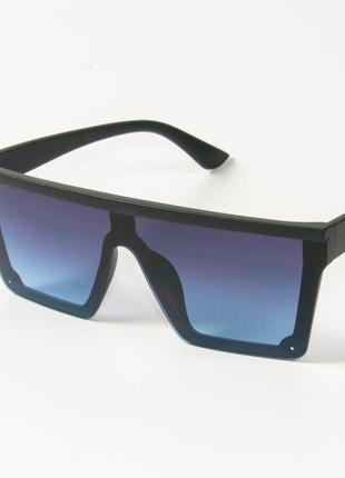 Солнцезащитные очки маски 335121/2 синие1 фото