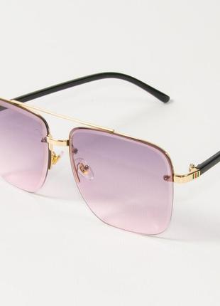 Женские очки квадратные 6278/2, розовые3 фото