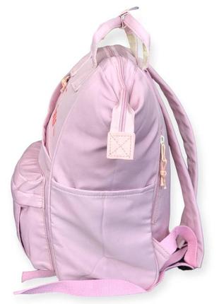 Рюкзак-сумка для девочки розовый2 фото