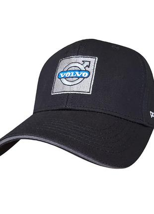 Бейсболка з логотипом авто вольво sport line чорний