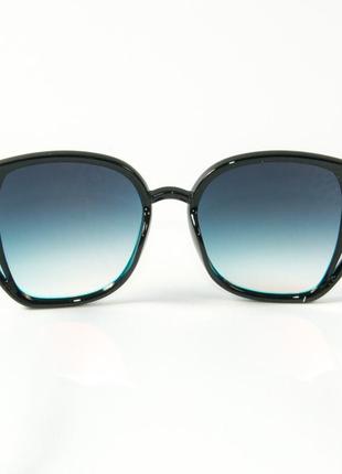 Жіночі сонцезахисні окуляри котяче око, дзеркальні 2311/1 помаранчеві5 фото