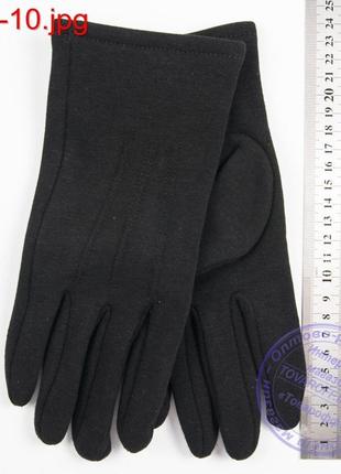 Мужские трикотажные перчатки с плюшевым утеплителем - №17-4-10