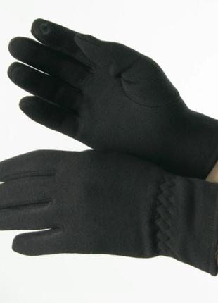 Мужские перчатки для сенсорных телефонов (арт. 20-1-28) черный