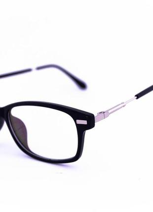 Имиджевые классические очки черные 3622