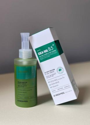 Киснева пінка для вмивання та очищення пор medi-peel phyto cica-nol b5 aha bha vitamin caming 150ml