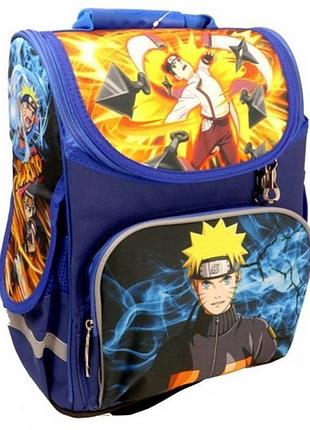 Ранец школьный наруто для мальчика 1, 2 класс рюкзак каркасный ортопедический