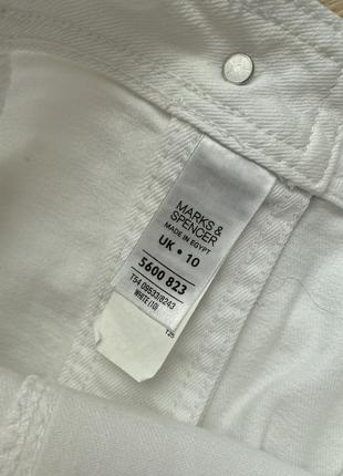 Белая джинсовая юбка m&amp;s3 фото