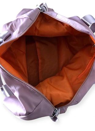 Рюкзак-сумка детский голубой в клеточку3 фото