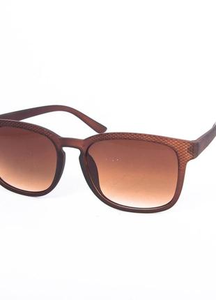 Сонцезахисні окуляри унісекс - коричневі - 2-8620