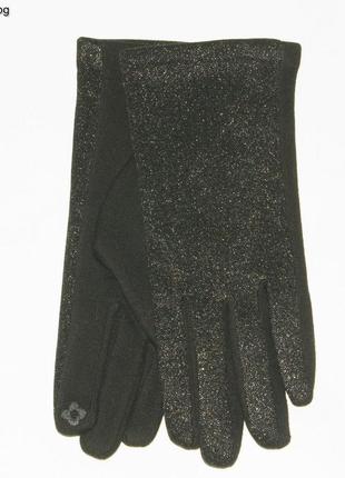 Женские трикотажные перчатки для сенсорных телефонов - №18-1-463 фото