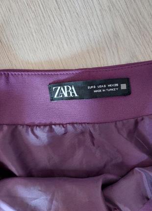 Шорты юбка zara, размер s, можно как тренировочную юбку для бальных танцев5 фото