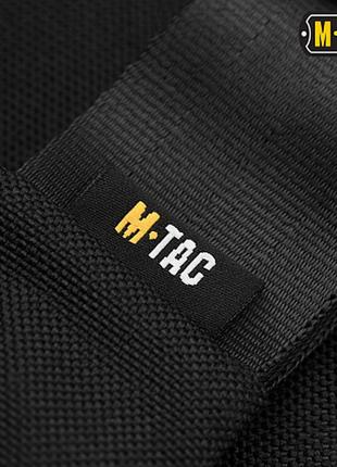 M-tac сумка тактическая наплечная elite gen.iv black черная7 фото