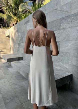 Платье сарафан миди 4