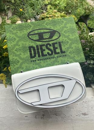 ✅✅сумка diesel дизель сумочка через плече багет disel