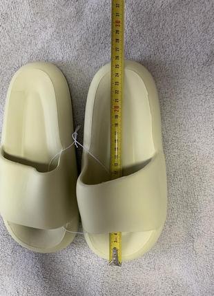 Тапки тапочки слайдеры шлепанцы шлепки женские из пены на толстой подошве eva эва8 фото