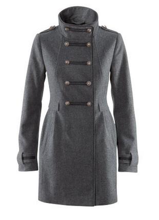 Пальто h&m тепла тканина