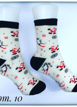 Жіночі шкарпетки зимові новорічні