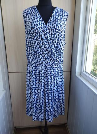 Платье вискоза большого размера.