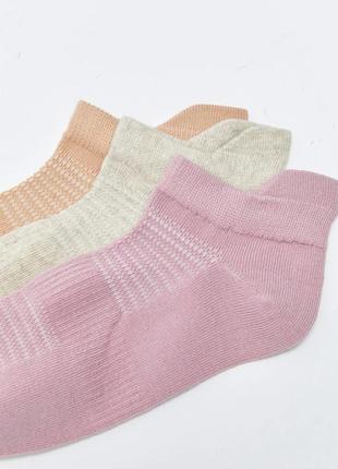36-38/39-40 р нові фірмові жіночі короткі спортивні шкарпетки набір комплект 3 пари lc waikiki3 фото