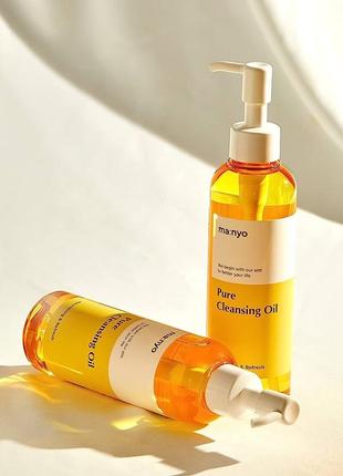 Manyo pure cleansing oil гідрофільна олія для глибокого очищення шкіри