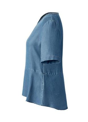 Стильная блузка под джинс5 фото