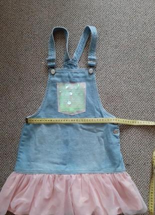 Сарафан джинсовый