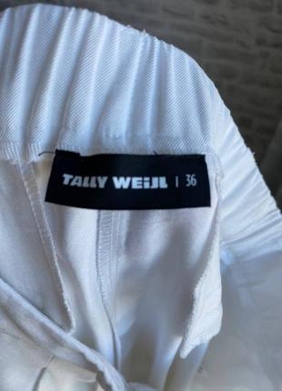 Белые легкие штаны tally weijl размер s3 фото