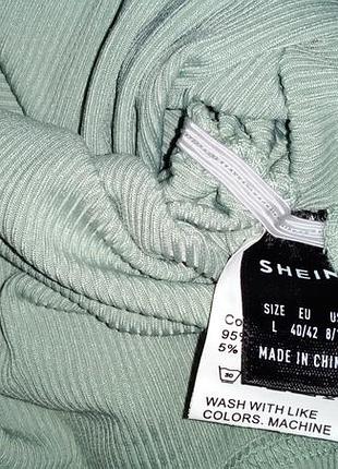 Кроп топ shein у рубчик м2 фото