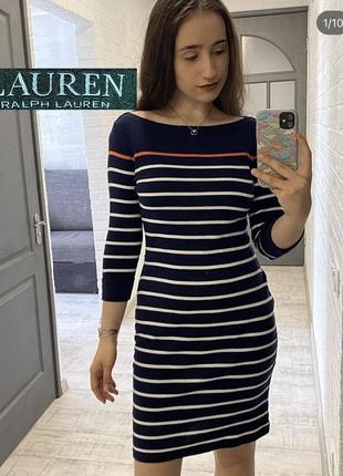 Платье хлопок lauren ralph lauren