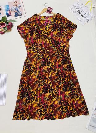 Красивое платье - халат из вискозы от joe brouns 🌿 производитель: индия.
