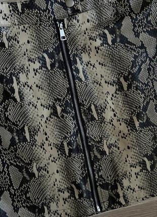 Шкіряна юбка 3