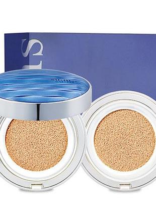 Увлажняющий сс кушон su:m37 water-full сс cushion perfect finish spf50+pa+++, 15 мл +15 мл