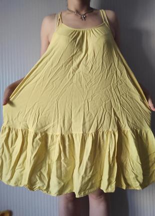 Натуральний сарафан, сукня батал5 фото