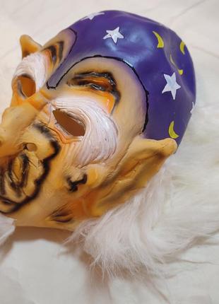 Чаклун карнавальна резинова маска3 фото