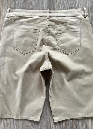 Мужские стрейчевые хлопковые шорты бриджы бермуды tu bermuda shorts3 фото