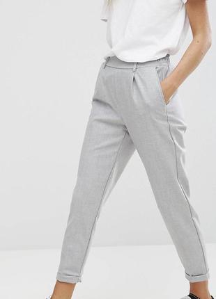 Стильные серые брюки bershka классические женские брюки брюки xs брюки женские